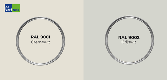 RAL 9002 vs RAL 9001