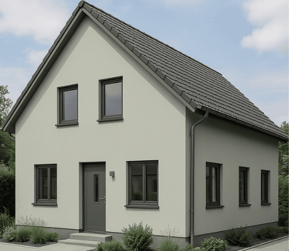 RAL 7044 huis