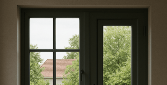 RAL 7022 kozijnen