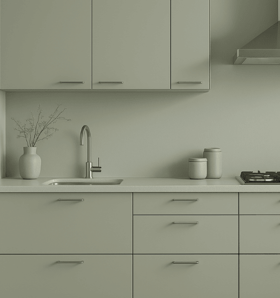 RAL 7032 keuken