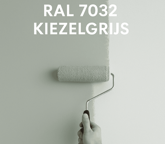 RAL 7032 muur