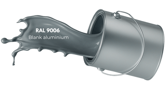 RAL 9006 pot verf
