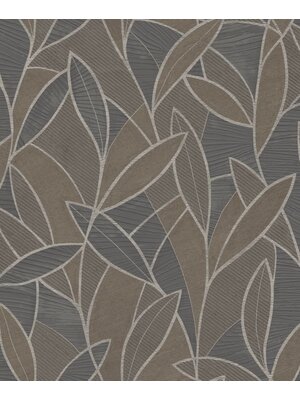 Noordwand Allure Behang met bladerenprint - AL26234