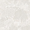 Decoprint Allure Behang met metallic bomen- en bladerenprint - AL26260