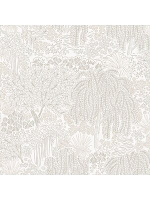 Noordwand Allure Behang met metallic bomen- en bladerenprint - AL26260