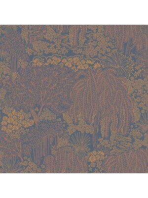 Decoprint Allure Behang met metallic bomen- en bladerenprint - AL26264