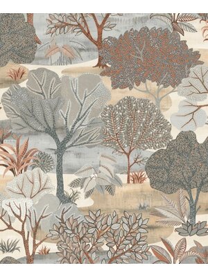 Decoprint Allure Behang met verschillende bomen - AL26251