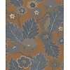 Decoprint Antibes Behang abstracte bloemen en bladeren - AN28272