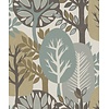 Decoprint Antibes Behang abstracte bomen - AN28281