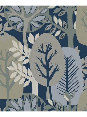 Decoprint Antibes Behang abstracte bomen - AN28284