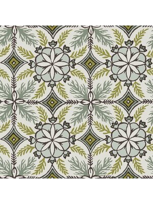 Decoprint Antibes Behang getekende bloemen motief - AN28241