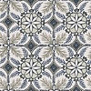 Decoprint Antibes Behang getekende bloemen motief - AN28242