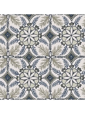 Decoprint Antibes Behang getekende bloemen motief - AN28242