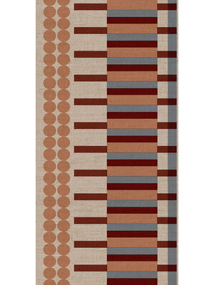 Cristiana Masi Arche Behangrand met grafische print - B39088