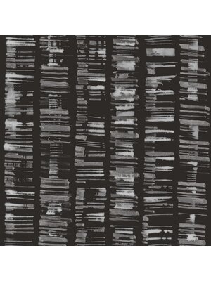 Noordwand Bazaar Behang met horizontale abstracte strepen met metalic - G78280