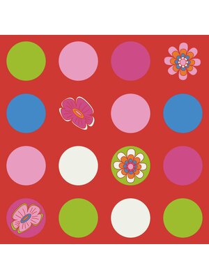 Noordwand Bluuming Affairs Behang met bloemen en stippen - 44589 Noordwand Bluuming Affairs Behang met bloemen en stippen - 44589