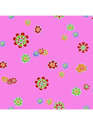 Noordwand Bluuming Affairs Behang met retro bloemetjes - 44585