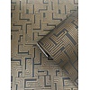 Galerie Boutique Behang met labyrint print - L-BD2007