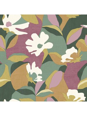 Cristiana Masi Energie Behang met abstracte bloemenprint - 30115 Cristiana Masi Energie Behang met abstracte bloemenprint - 30115