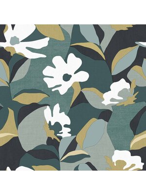 Cristiana Masi Energie Behang met abstracte bloemenprint - 30117 Cristiana Masi Energie Behang met abstracte bloemenprint - 30117