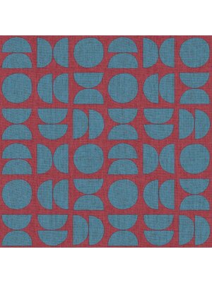 Cristiana Masi Energie Behang retro met halve en hele cirkels - 30154 Cristiana Masi Energie Behang retro met halve en hele cirkels - 30154