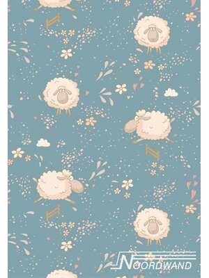 Noordwand Farmlife Behang schaapjes - 3750023 Noordwand Farmlife Behang schaapjes - 3750023