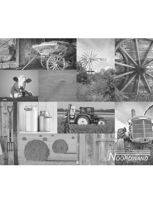 Noordwand Farmlife Fotobehang zwart-wit boerderijfoto's - 3750002 Noordwand Farmlife Fotobehang zwart-wit boerderijfoto's - 3750002