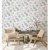 Marburg Flora Behang met grafische bloemen - 47468
