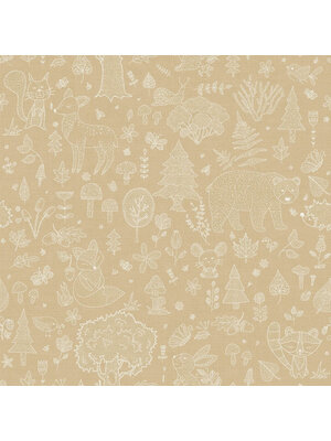 Noordwand Happy Behang met bosdier silhouetten - 14808 Noordwand Happy Behang met bosdier silhouetten - 14808