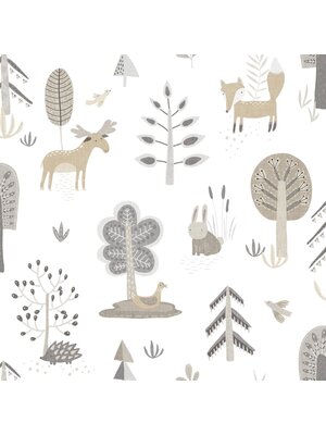 Noordwand Happy Behang met bosdiertjes - 14801 Noordwand Happy Behang met bosdiertjes - 14801