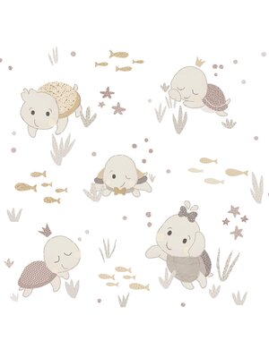 Cristiana Masi Happy Behang met schildpadjes - 14850