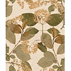 Decoprint Herbarium Behang met bladeren en bloemen - HE27231