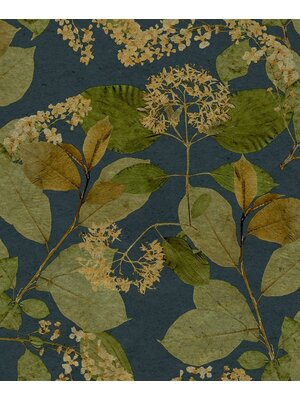 Noordwand Herbarium Behang met bladeren en bloemen - HE27233 Noordwand Herbarium Behang met bladeren en bloemen - HE27233