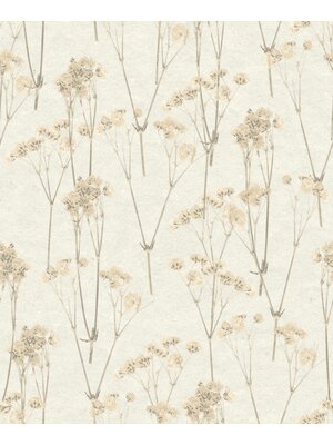 Decoprint Herbarium Behang met katoentakken - HE27240