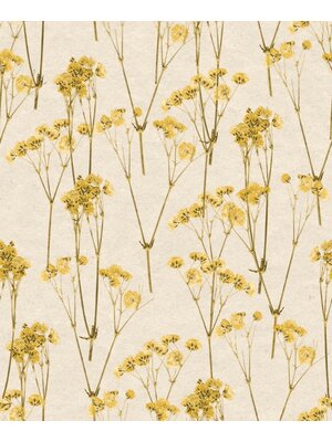 Decoprint Herbarium Behang met katoentakken - HE27242