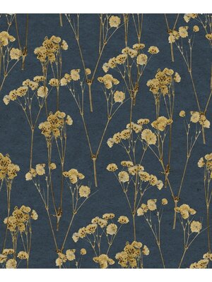 Noordwand Herbarium Behang met katoentakken - HE27243 Noordwand Herbarium Behang met katoentakken - HE27243
