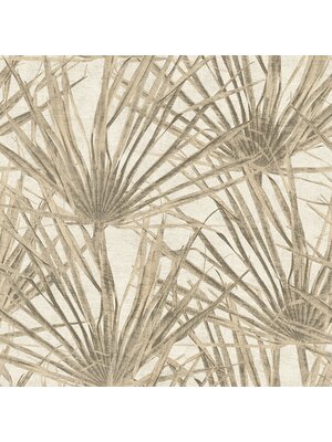 Decoprint Herbarium Behang met palmbladeren - HE27260