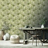 Decoprint Herbarium Behang met palmbladeren - HE27262