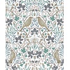 Marburg Heritage Behang met vogels en Art Nouveau bladeren - 47619