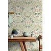 Marburg Heritage Behang met vogels en Art Nouveau bladeren - 47620