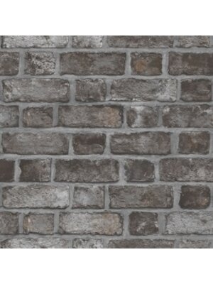 Galerie Homestyle Behang met bakstenen print - FH37519