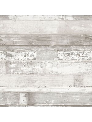 Galerie Homestyle Behang met horizontale houten planken - FH37558