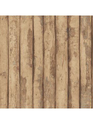 Galerie Homestyle Behang met houten planken - FH37536