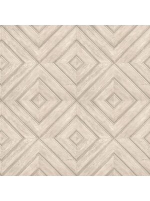 Galerie Homestyle Behang met houten ruitpatroon - FH37514