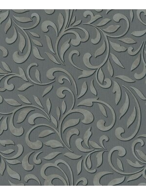 Novamur Jackie Behang met klassieke ornamenten-bladeren print - 6829-30