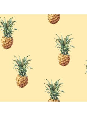Galerie Just Kitchens Behang met ananassen - G45452