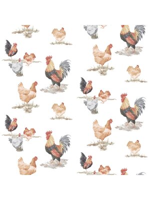 Noordwand Just Kitchens Behang met kippen - G45415 Noordwand Just Kitchens Behang met kippen - G45415