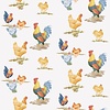 Galerie Just Kitchens Behang met kippen - G45416