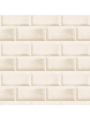 Galerie Just Kitchens Behang met metrotegel - G45444