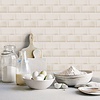 Galerie Just Kitchens Behang met metrotegel - G45444